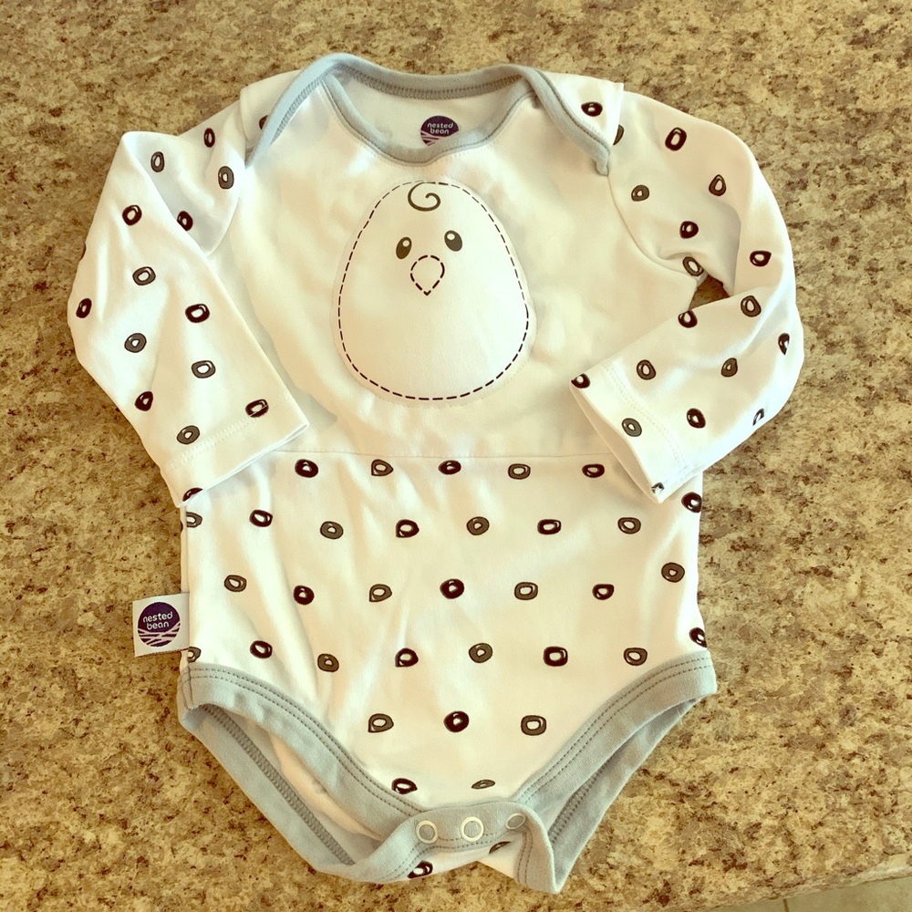 Nested bean body suit